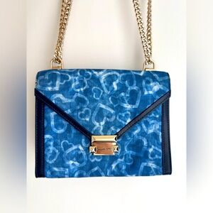 Michael Kors Heart Tie-Dye Convertible Shoulder Bag